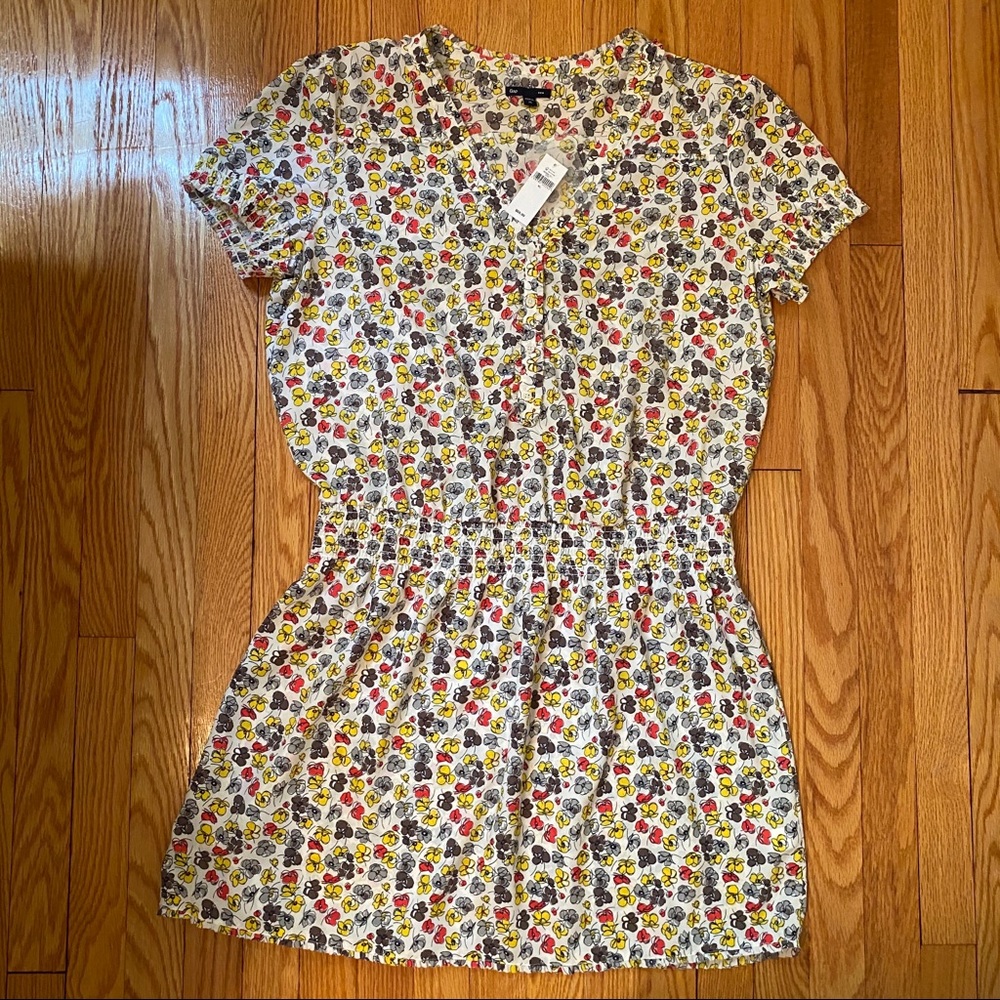 Gap Factory Multi-color Floral Dress